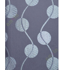 Purple silver shiny hanging ball with rope home decor wallpaper for walls